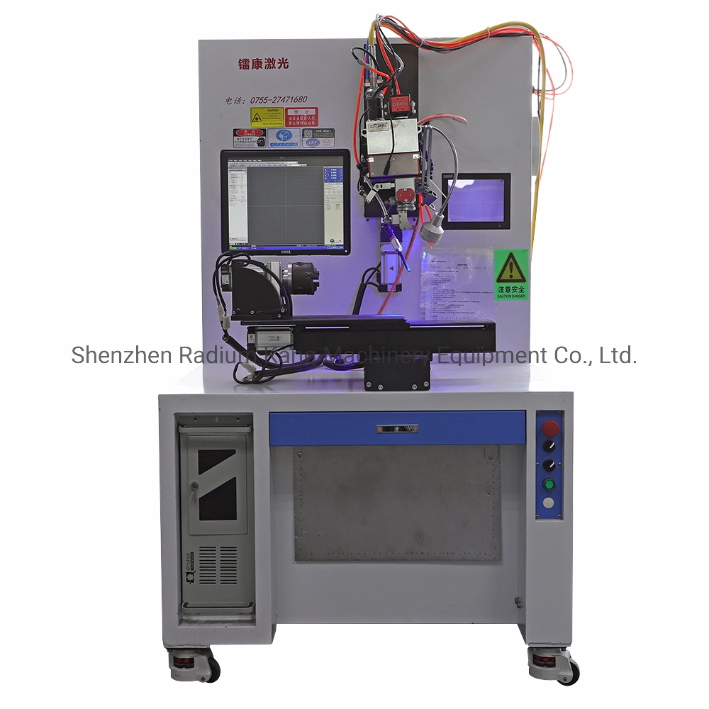 Rotação de fibra óptica a laser automática de Equipamento de Soldadura Soldadura a laser Laser Industrial equipamentos de soldagem