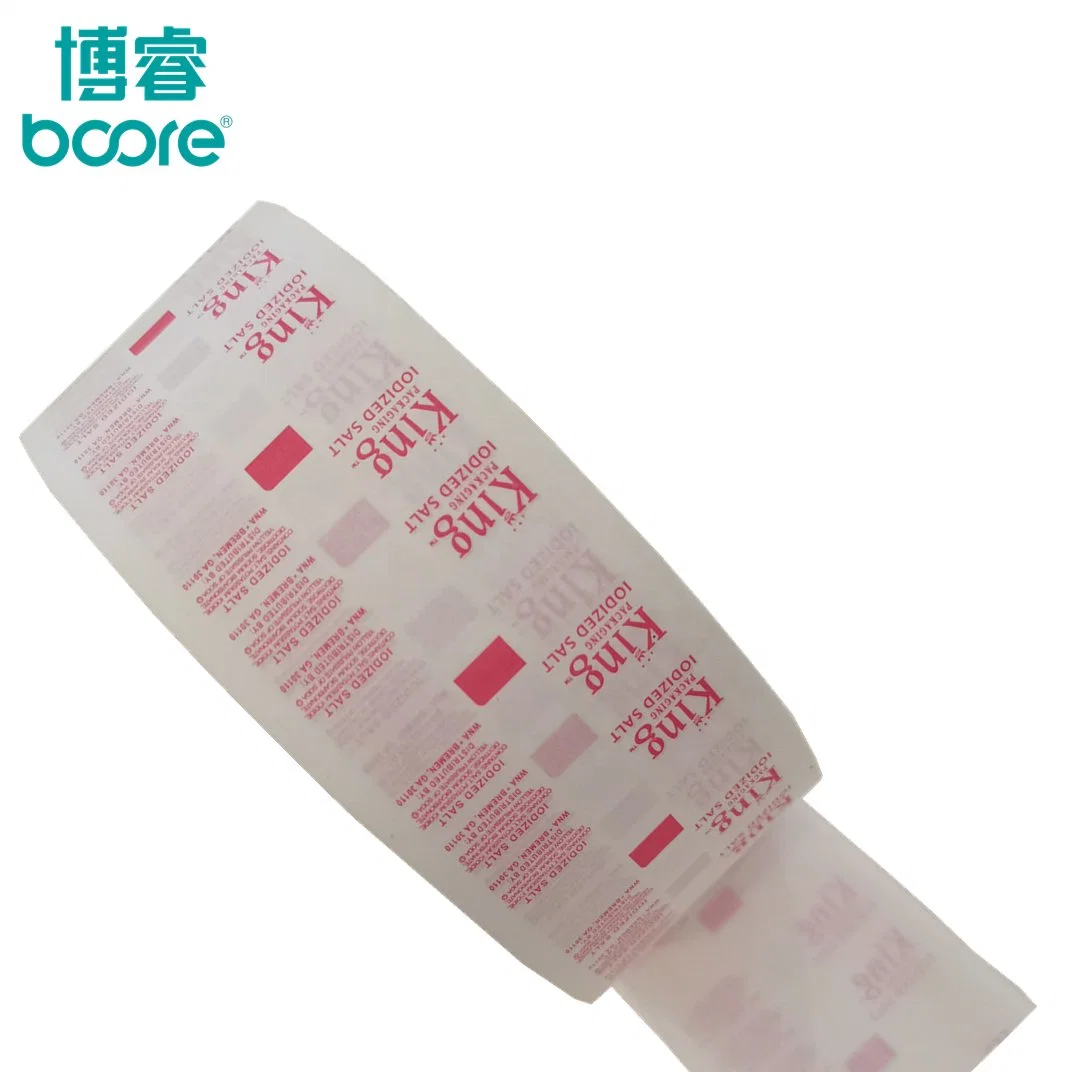 Custom Printed PE Coated Paper Roll Film for Brown Pepper Salt Stick