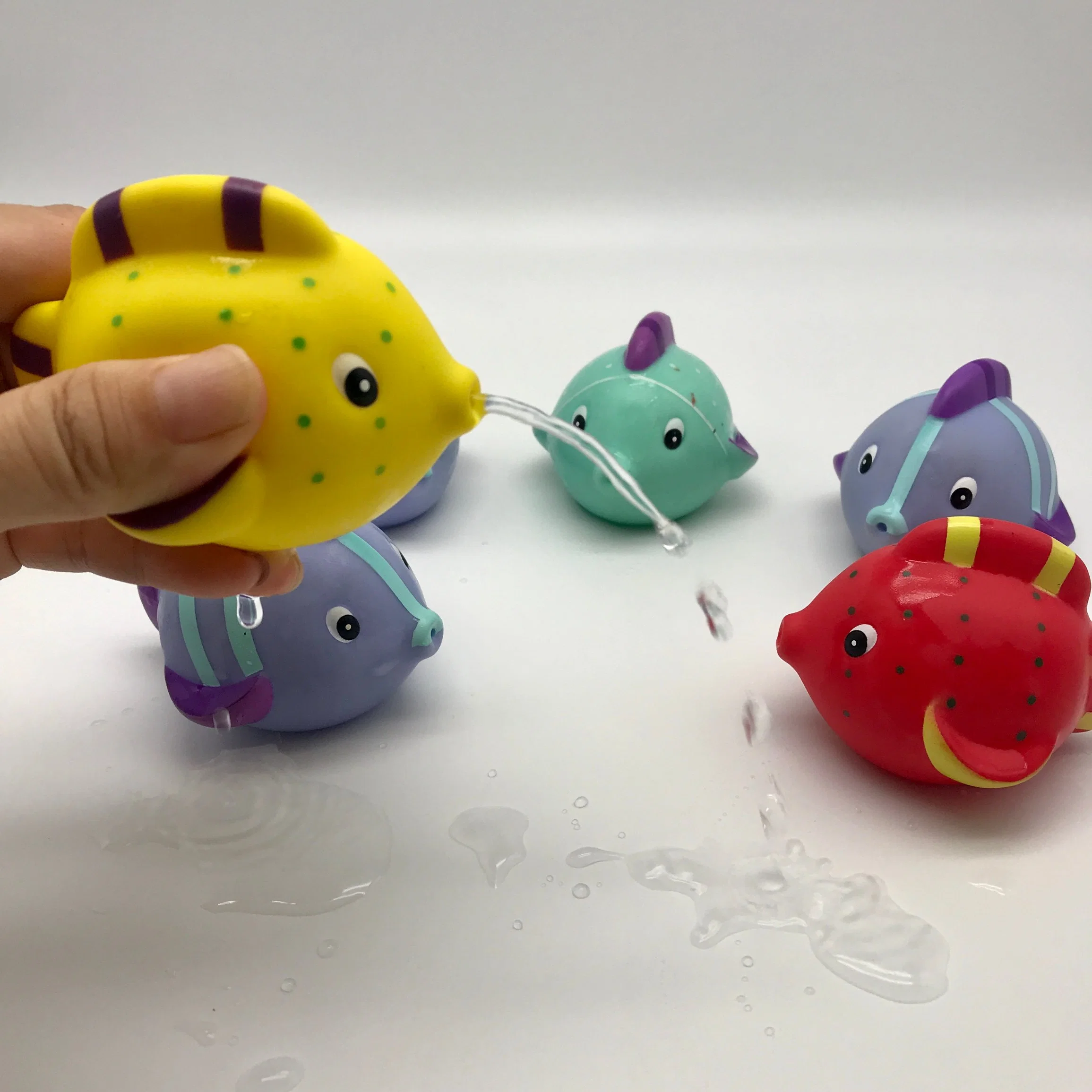 Sea Animal Spray Water Bath Toys Soft PVC Baby Care Toy Kids Bath Tub Toys