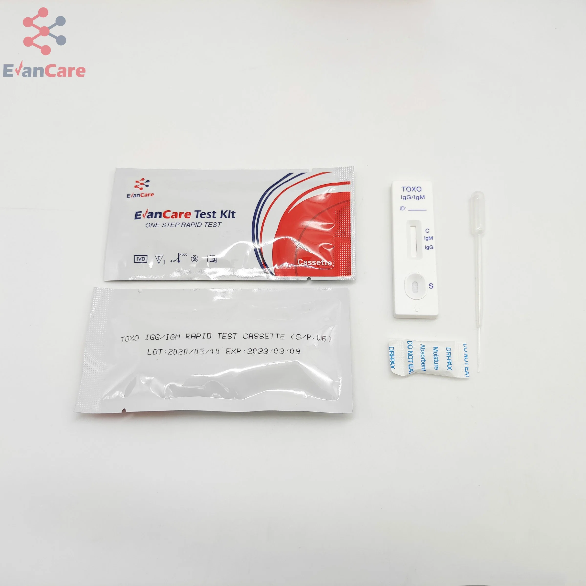 Accurate Toxoplasma Test Cassette / Medical Diagnostic Toxo Rapid Test / Lateral Flow Rapid Test Cassette