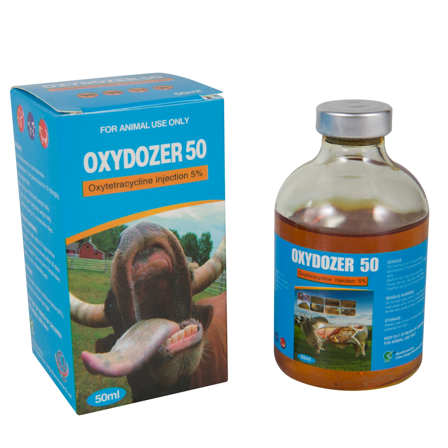 Oxytetracyclin 5% Injektion 100ml Veterinär Nr. 4