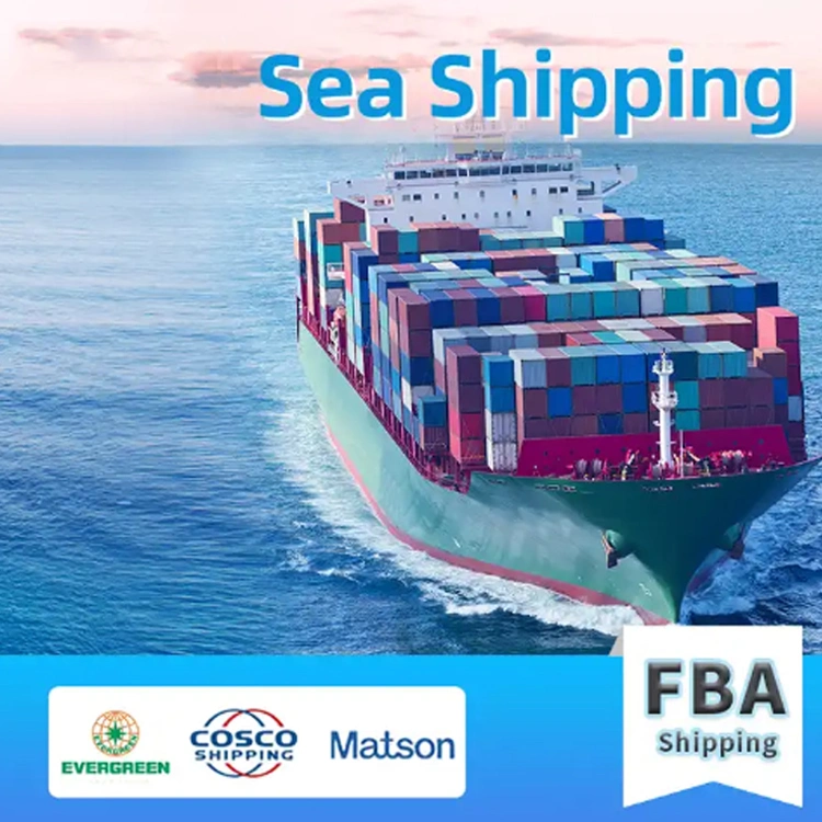 Despachante de cargas marítimas da China para o envio da Amazon FBA USA Recipiente de 40 pés