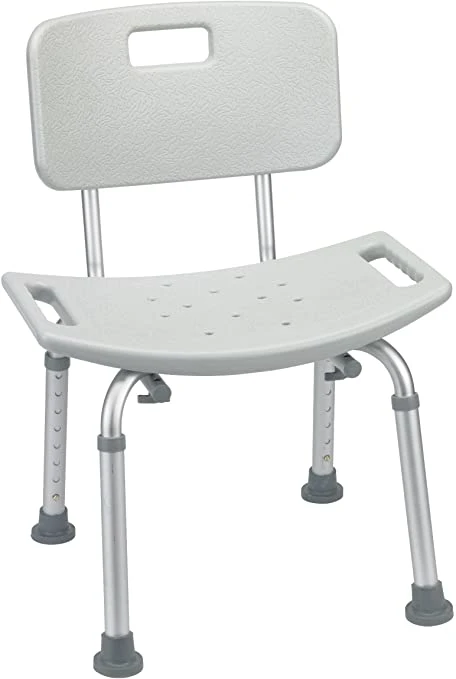 Hot Amazon Price Aluminum Shower Chair with Armrest for Elderly