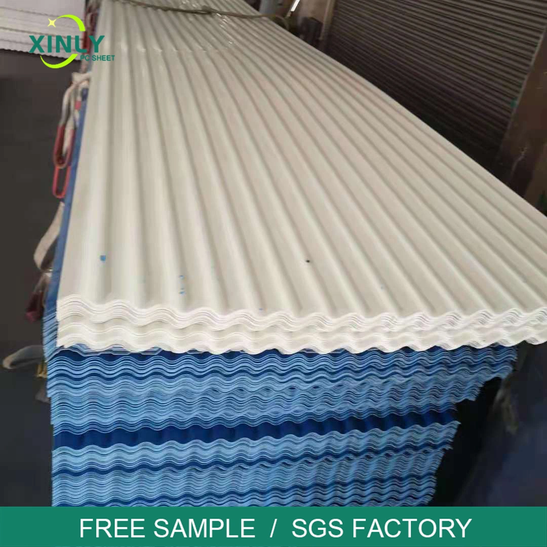 Hot-Selling Color-Lasting Waterproof PVC Roofing Corrugated Plastic Sheet