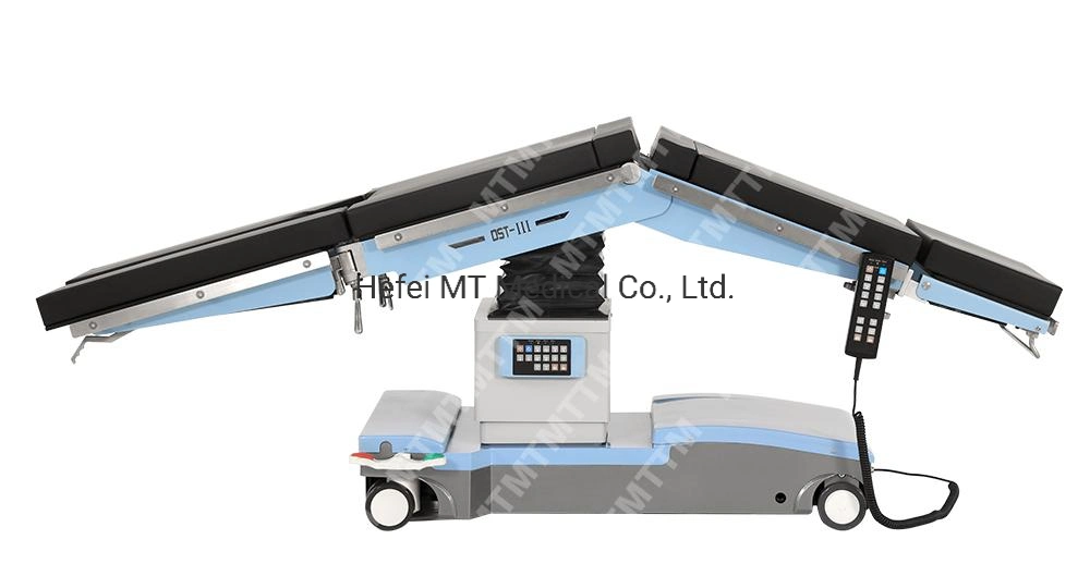 Mt avanzados de medicina de la tabla de funcionamiento eléctrico cama operativo móvil de la tabla de la cirugía proveedor para el Hospital Medical Opeation quirúrgico Ot sala de equipos de cine