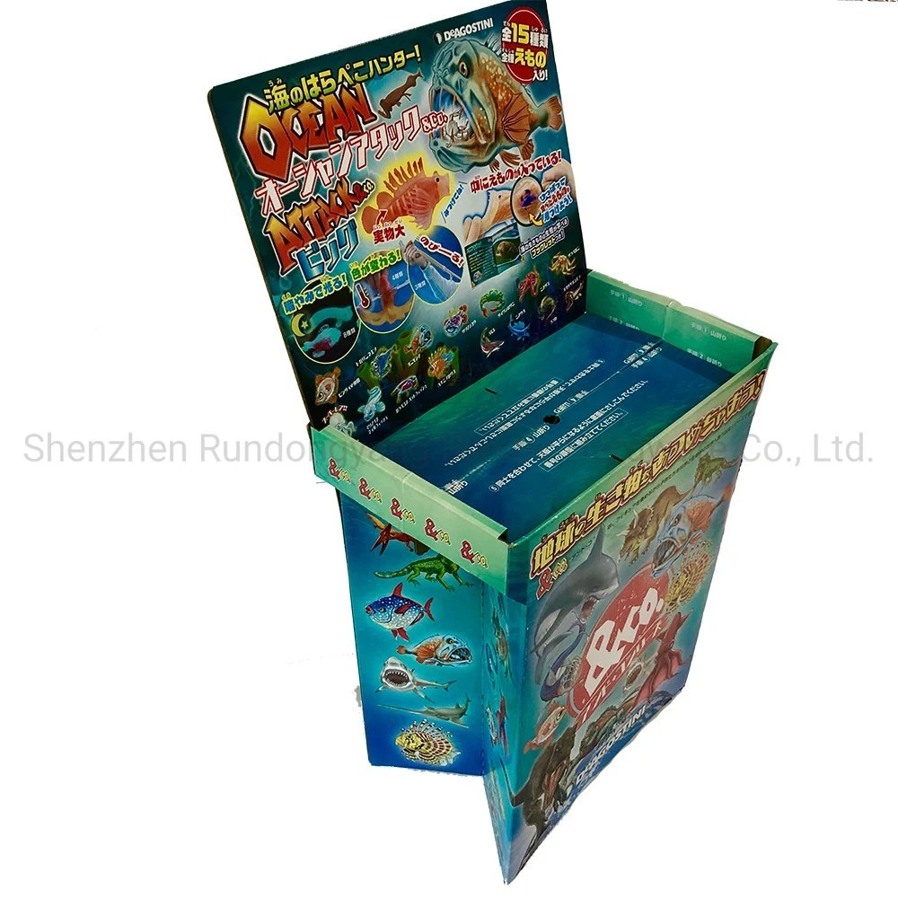 Retail Store Promotion Paper Display Racks Pop Free Stand Cardboard Display