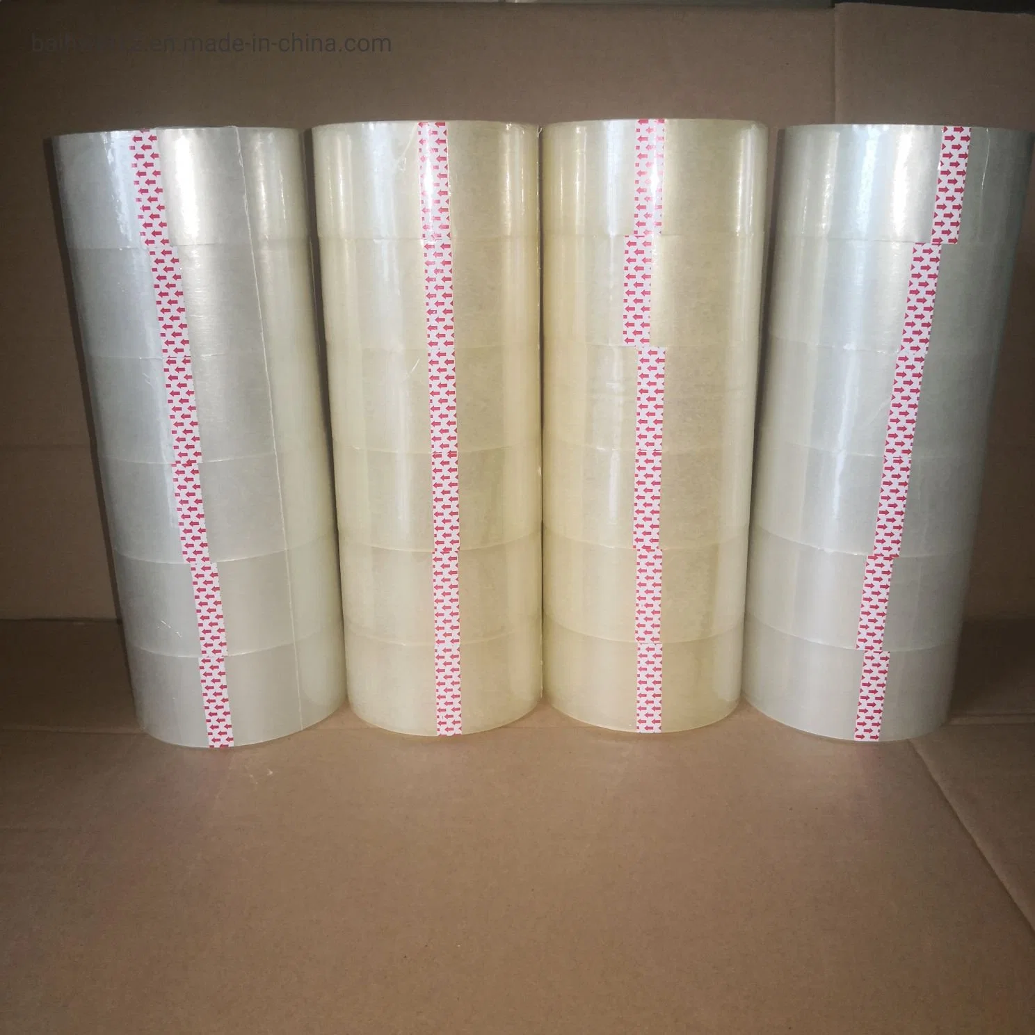 Acrylic Plastic Parcel OPP Packing Tape 132m BOPP Cellulose Tape