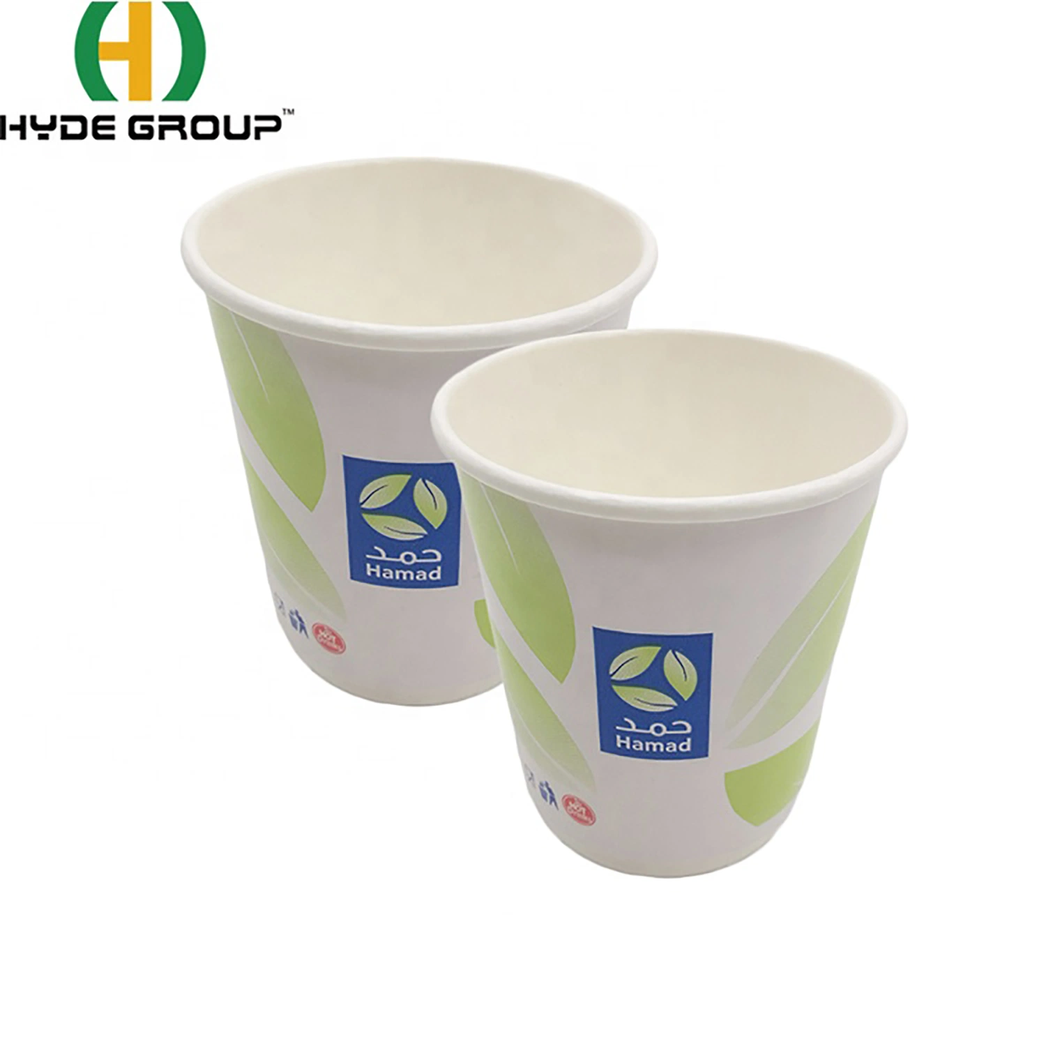 Eco-Friendly Office and Factory Supply Double Wall Paper Cup Hot Resist