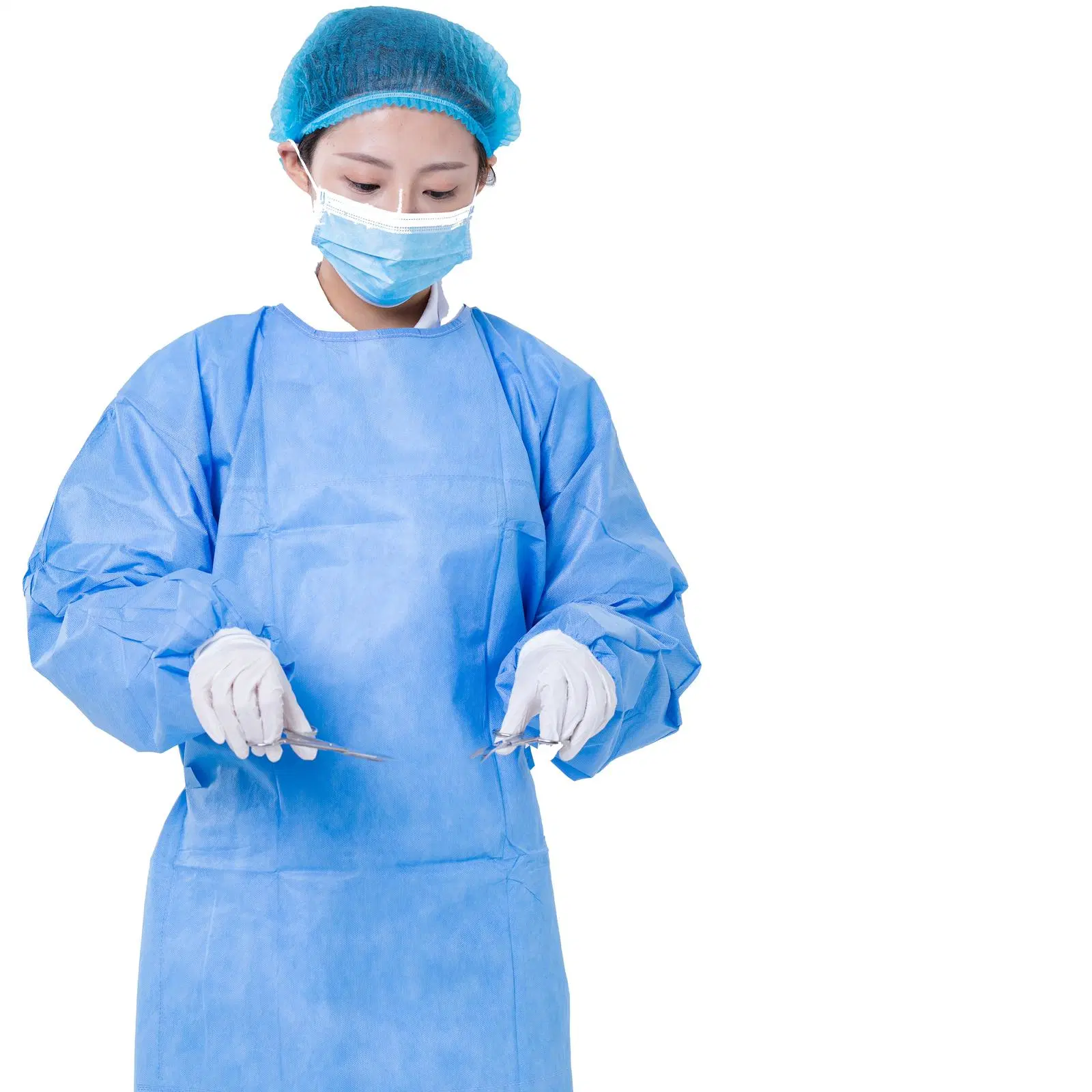 Non Woven PP Isolation Gown