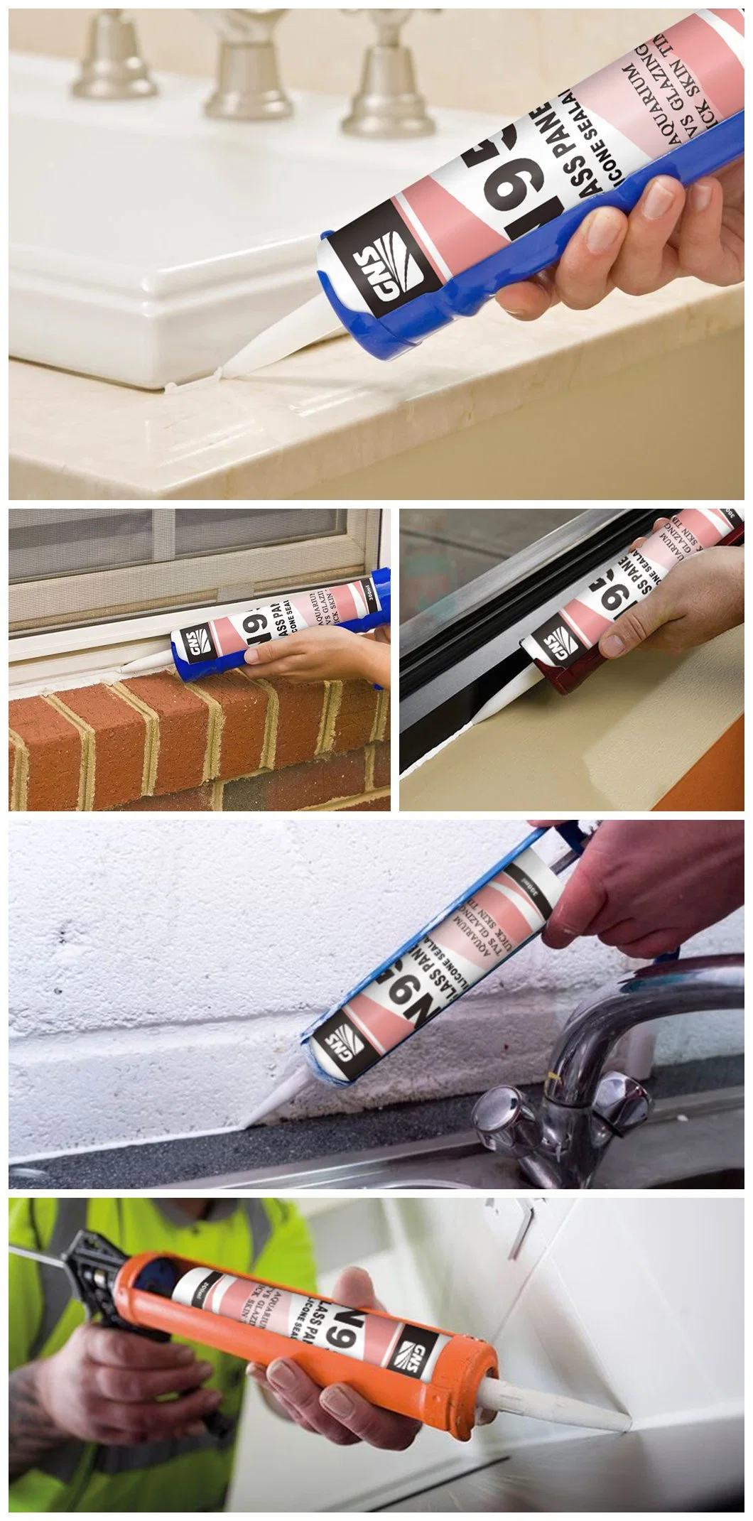 Gns N95 TUV Certificated Premium Quality Glass Panel Silicone Sealant