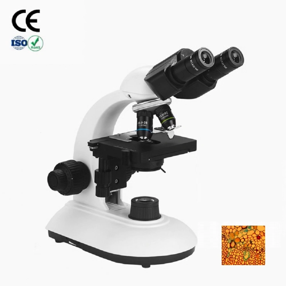Fabricants de microscope optique de laboratoire à haute précision 40-2000X Microscopio