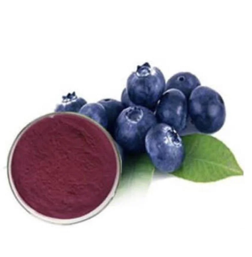 25% Anthocyanidins 36% Anthocyanosides Bilberry Herbal Extract Bulk Продажа Bilberry Извлеките