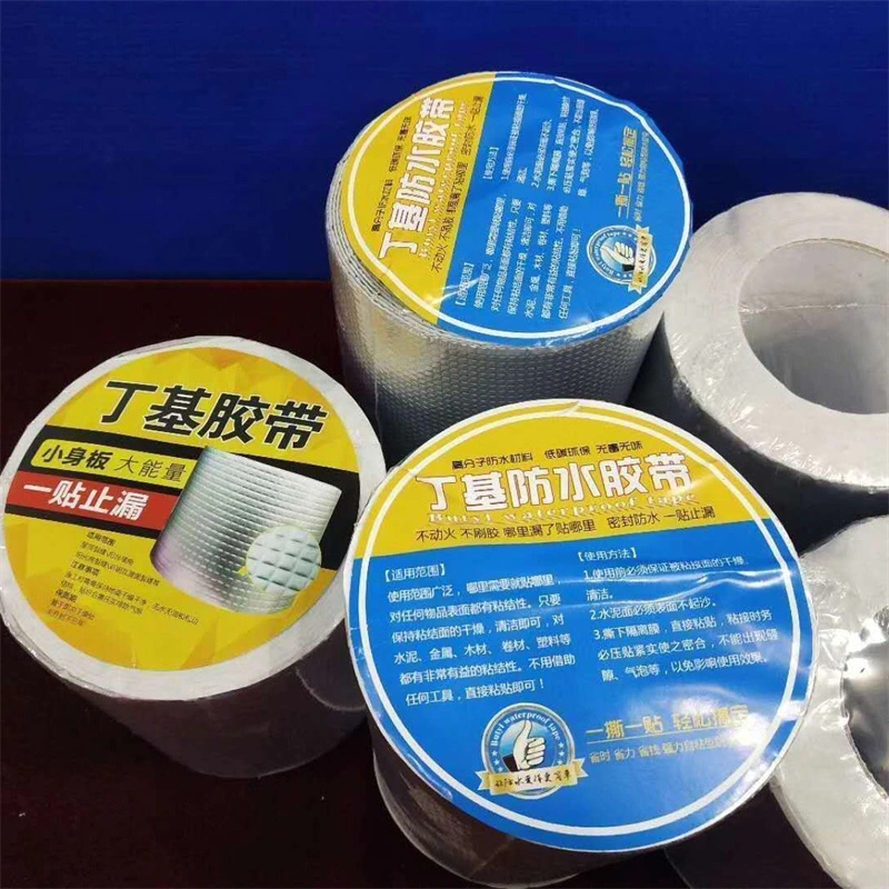 Super Waterproof Butyl UV-Resistant Leak Proof Butyl Seal Strip Tape All Weather Leak Repair Heat Insulation Sound-Absorbing Tape