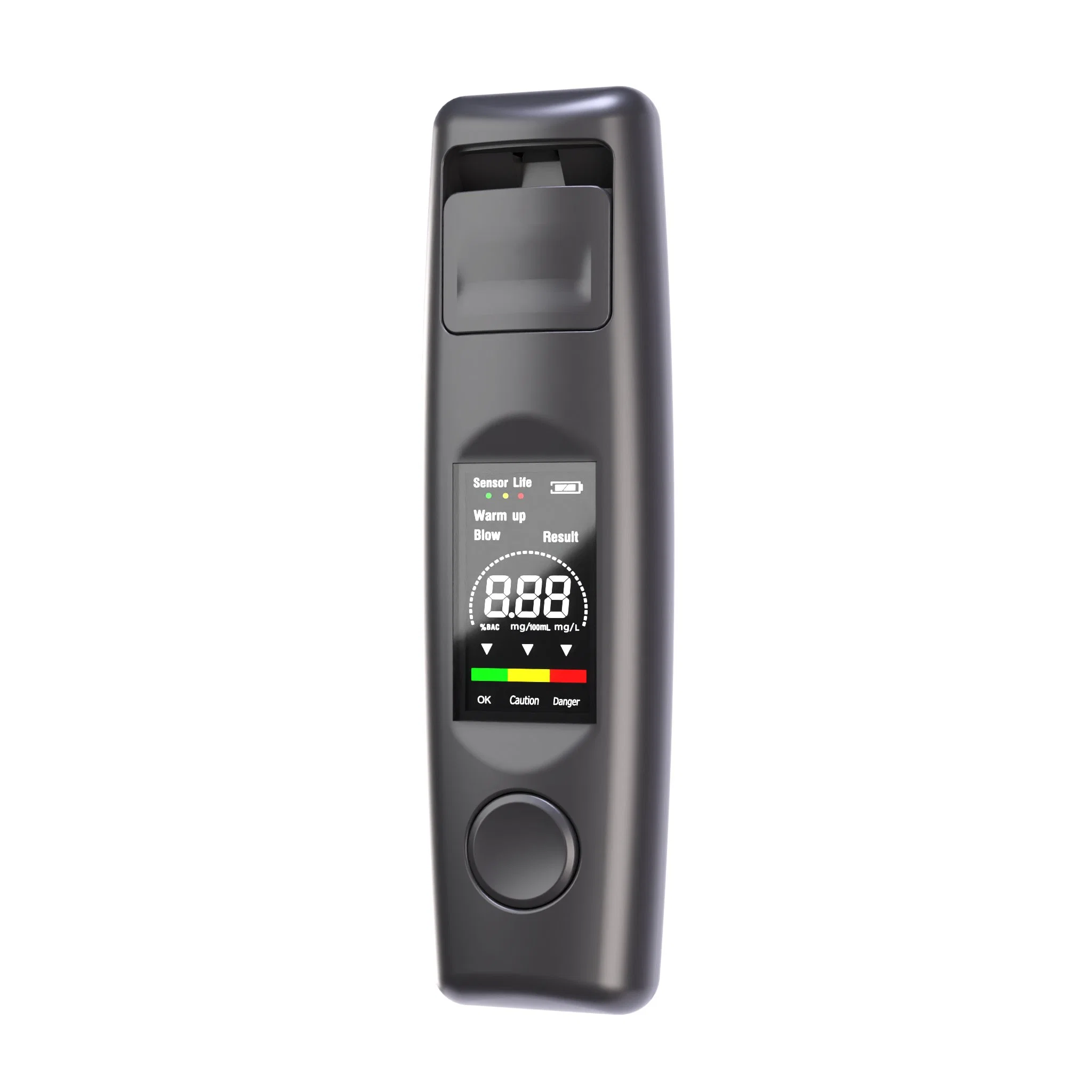 Portable Non-Contact Detector De Datalogger Breathalyzer Analyzer Alcohol Tester