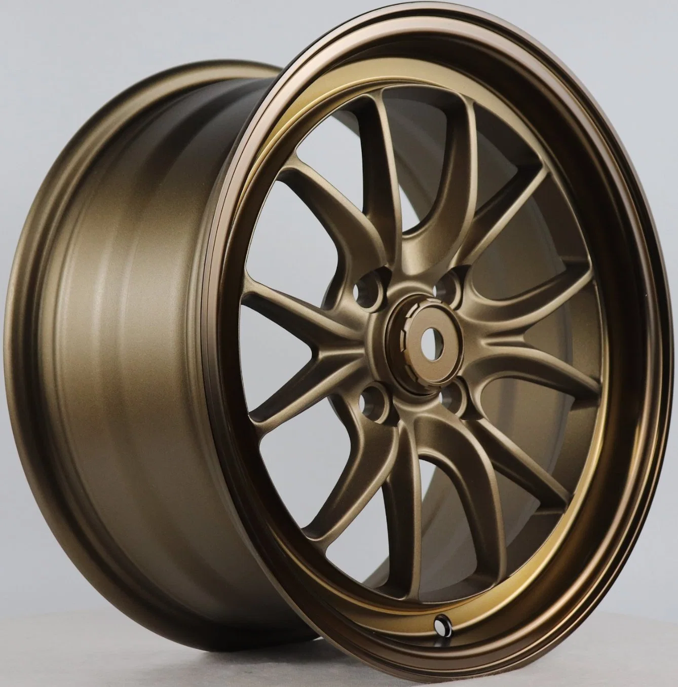 Alloy Wheel Classic Sand Bronze Aftermarket Rims 15 Inch PCD 4*100