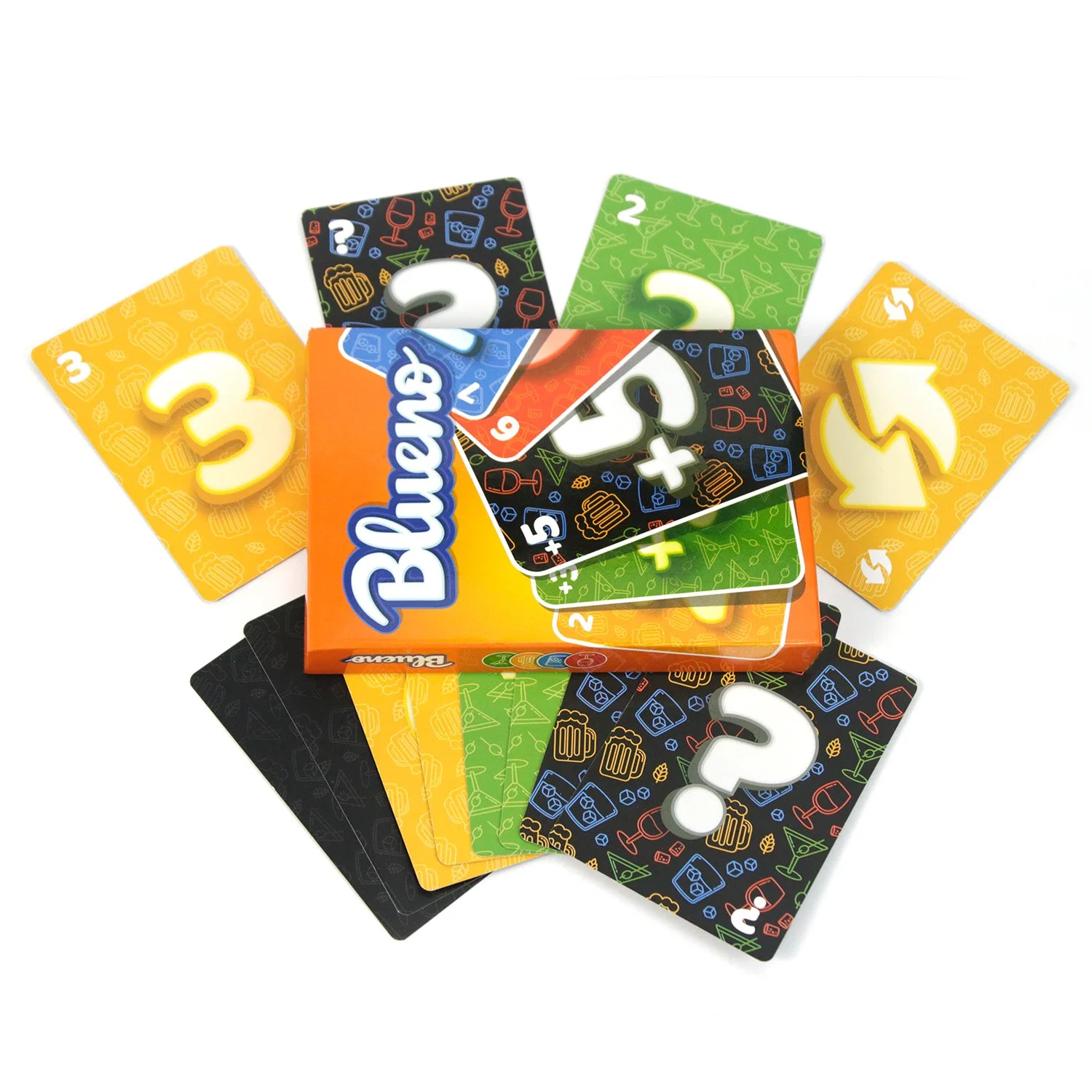 Impressão personalizada jogo de bebida o seu logo jogo de cartas Jogos de cartas do fabricante de jogos personalizados