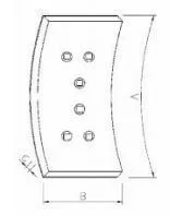 100-3136 Machine Parts End Bit