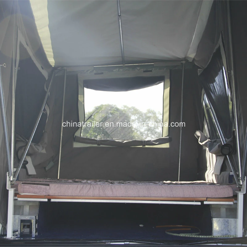 off Road Hard Floor Rear Fold Camper Trailer