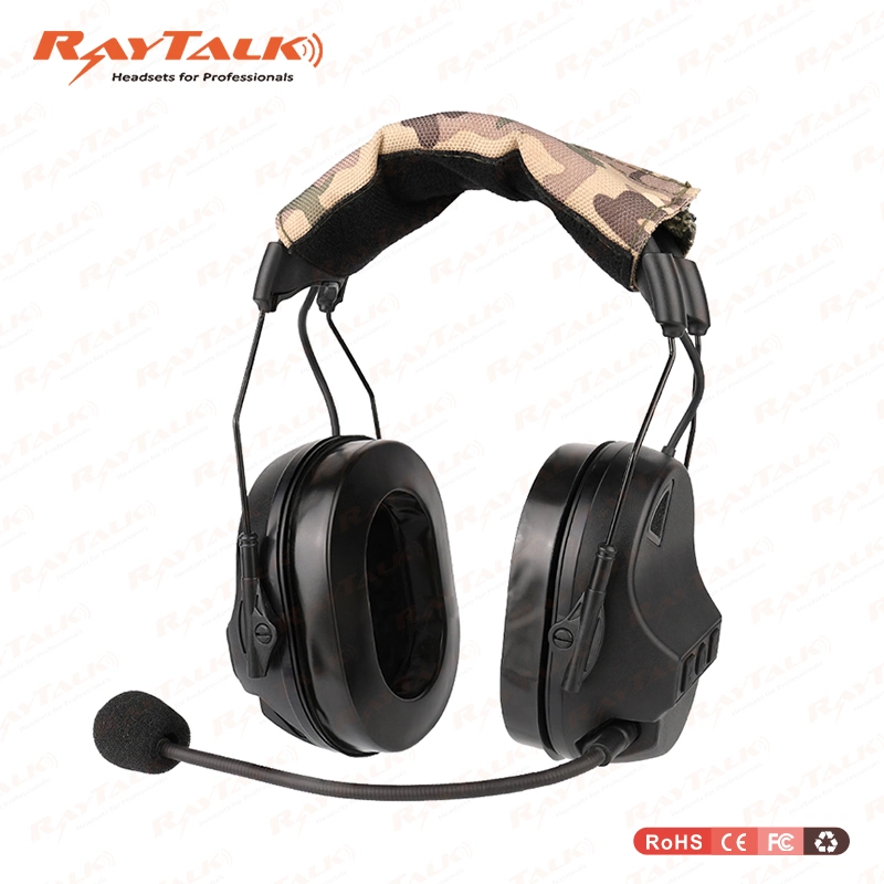 Tactical Electronic Noise Cancelling Pickup Headphones Hearing Protection Headsets