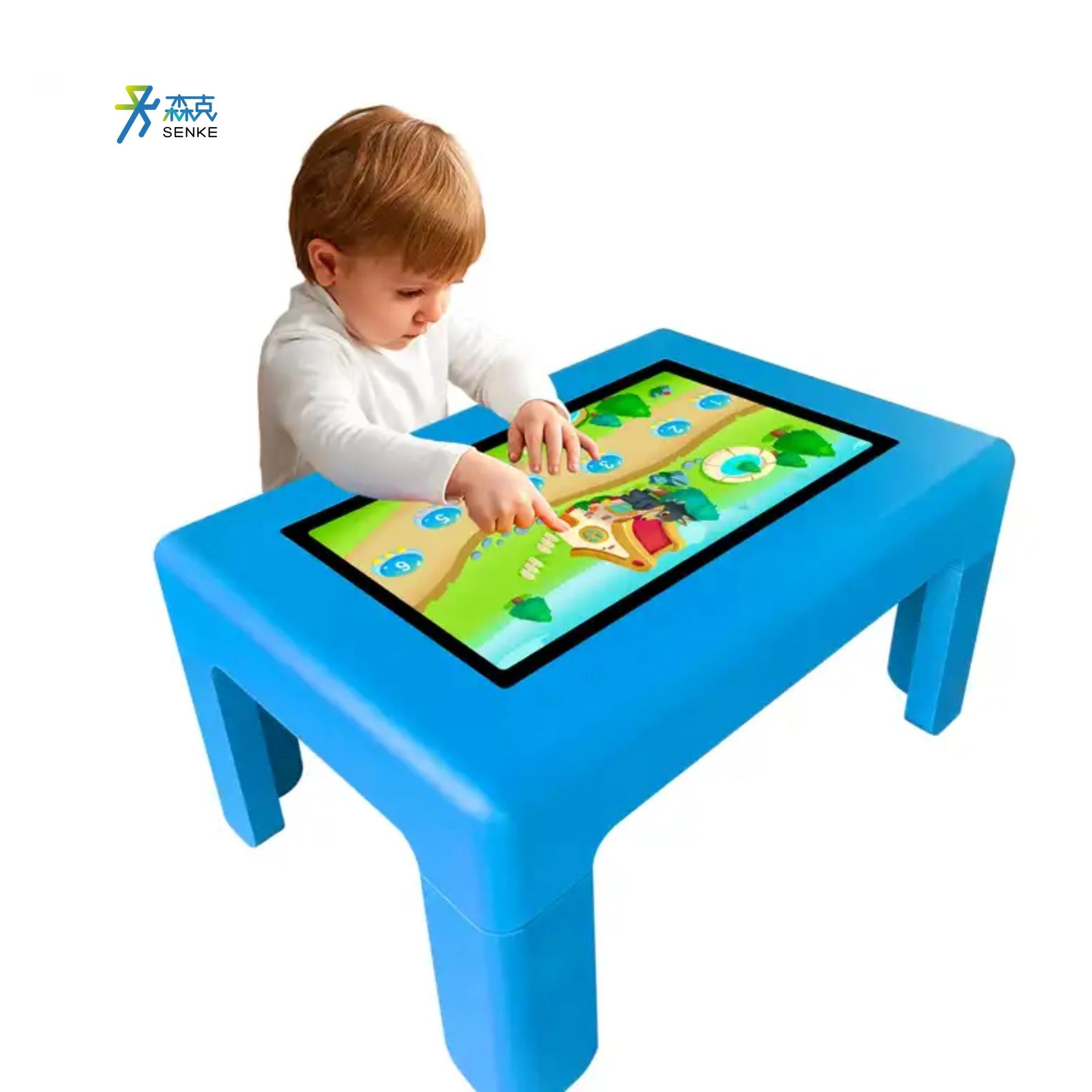 Senke Smart LCD Advertising Player for Game Play Android Digital Signage Display Touch Screen Smart Touch Coffee Table