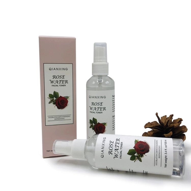 Natürliche Hautpflegeprodukte Feuchtigkeitsspendend Schrumpfende Pore Tender Rose Wasser Tonerspray