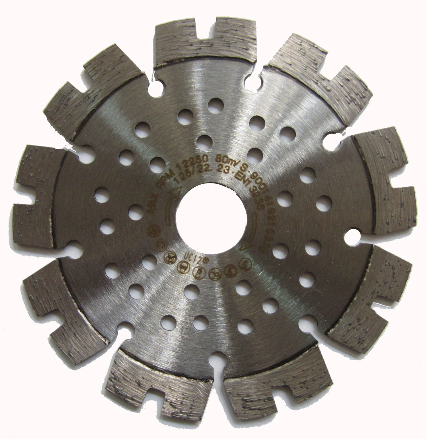 China OEM Special Design Diamond Circular Saw Blade Dry Cutting Tool with Holes Diamond Saw Blades