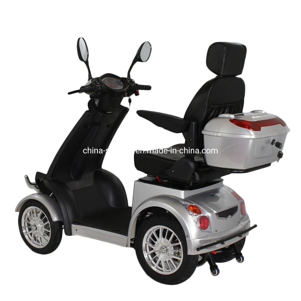 Motor de 500 W discapacitados en las cuatro ruedas Scooter de movilidad eléctrica (ES-028)