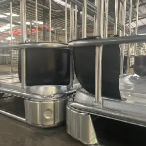 Branco/Azul/Preto recipiente de plástico 1000L IBC camisa/tanque IBC para venda