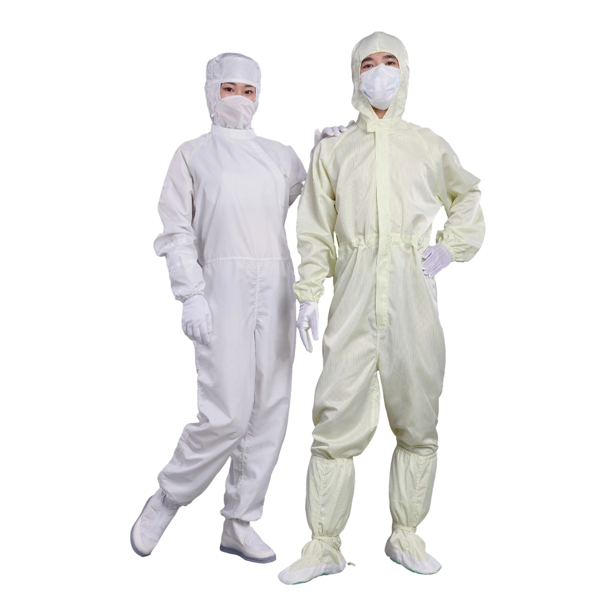 Combinaison anti-décharge électrostatique pour salle blanche vêtements de travail uniformes vêtements siamois
