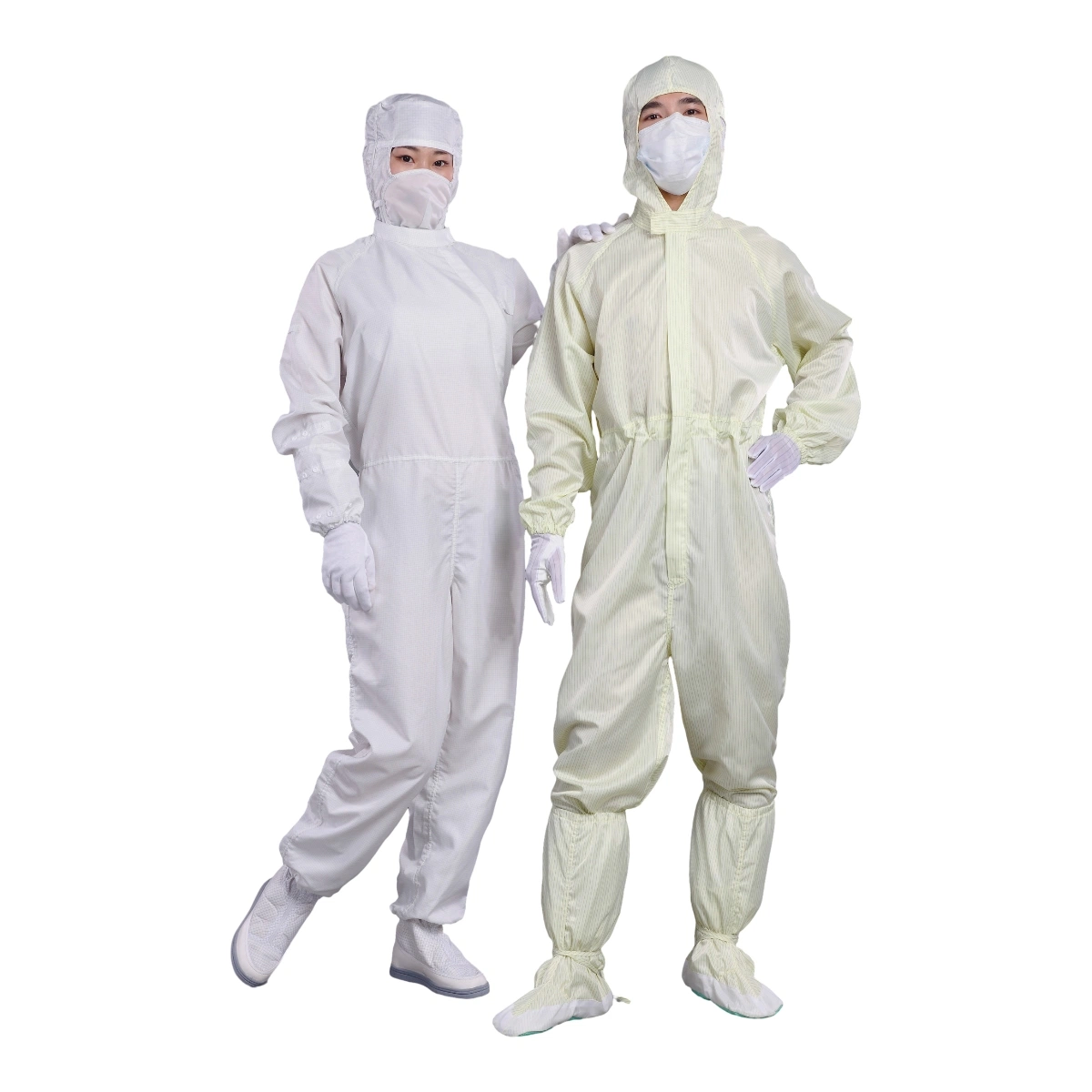 ESD Reinraum Jumpsuit Uniform Arbeitskleidung Siamesische Kleidung