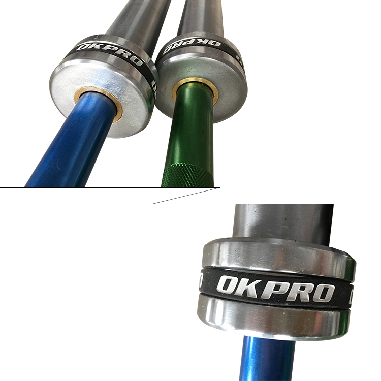 Okpro Gym Fitness Aluminium Bar Powerlifting Weightlifting barra de halterofilismo