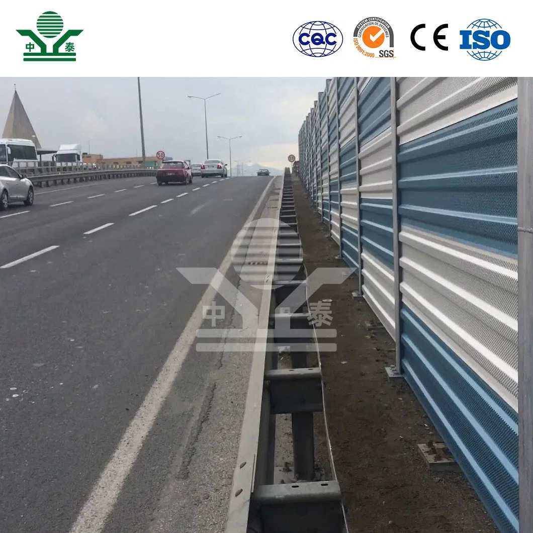 Zhongtai Barrier Panel Китай Завод промышленной безопасности Забор оцинкованная сталь Материал стены шоссе