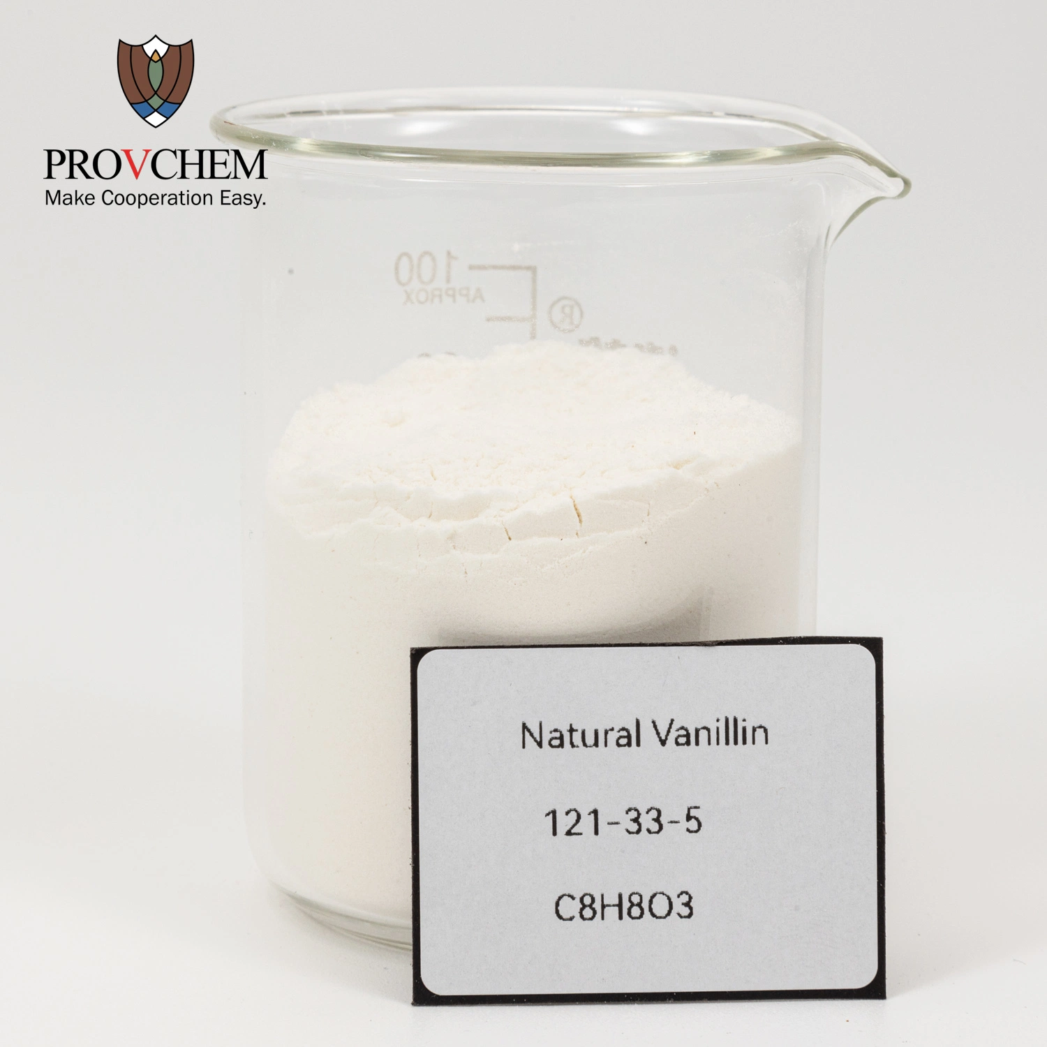 ≥ 99.5 %/grau alimentar natural/vanilina natural/CAS 204-465-2