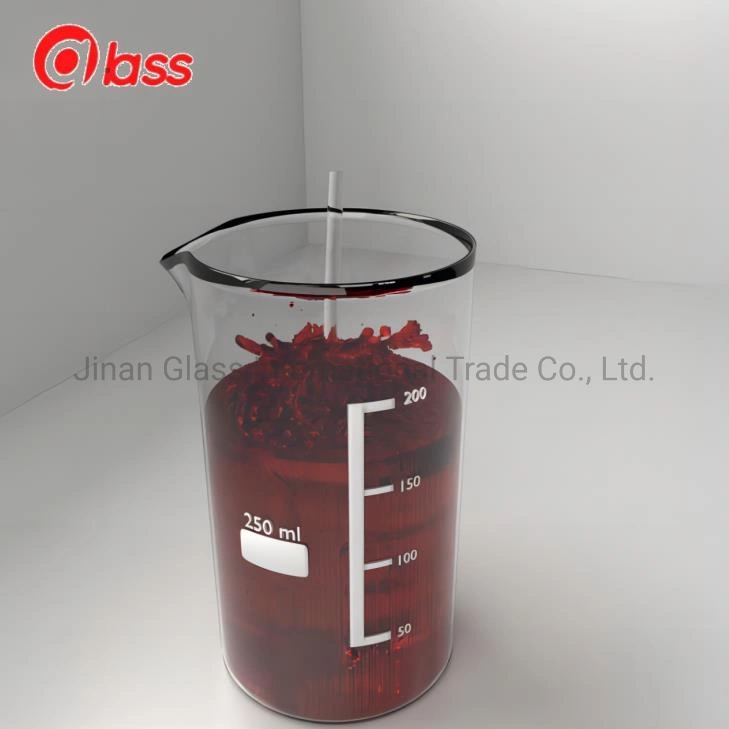 Chemistry Beaker Laboratoryglass Beaker Glass 250ml 2000ml Glass Beaker Borosilicate Glass