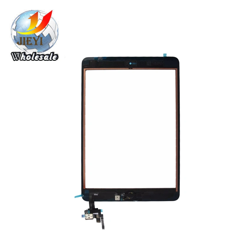 Display Glass for iPad Mini 3 IC Chip Touch Home Button Front Digitizer