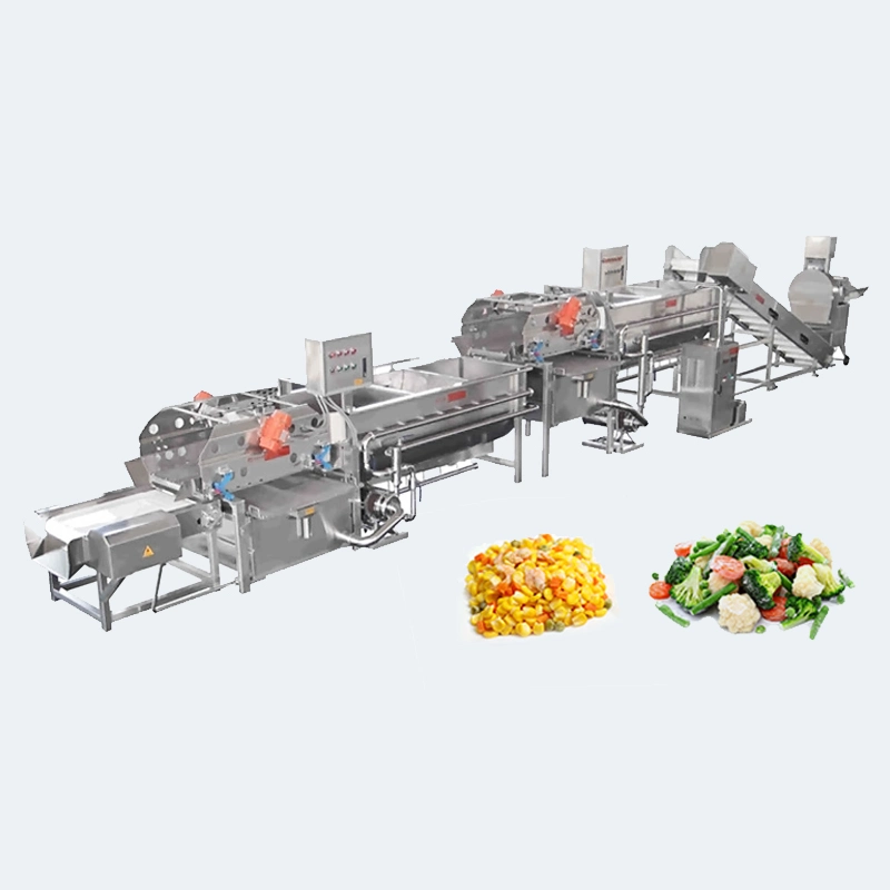 Momordica Charantia Pumpkin Lentils Edamame Vegetable Processing Line