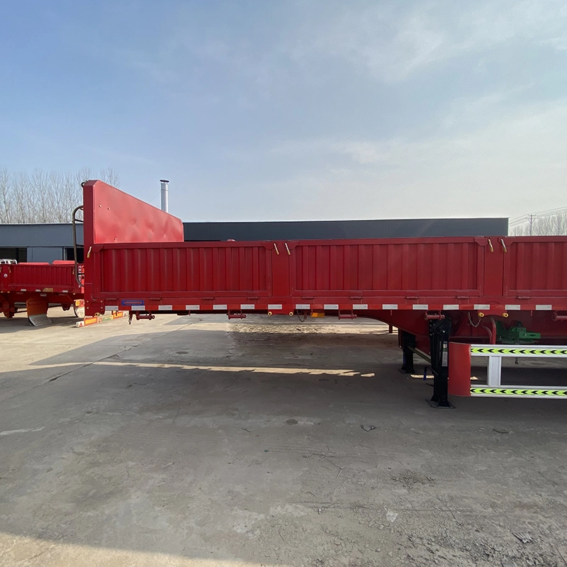 Customize Truck Semi Duty Farm Hydraulic Side Wall Semi Trailer for Sale