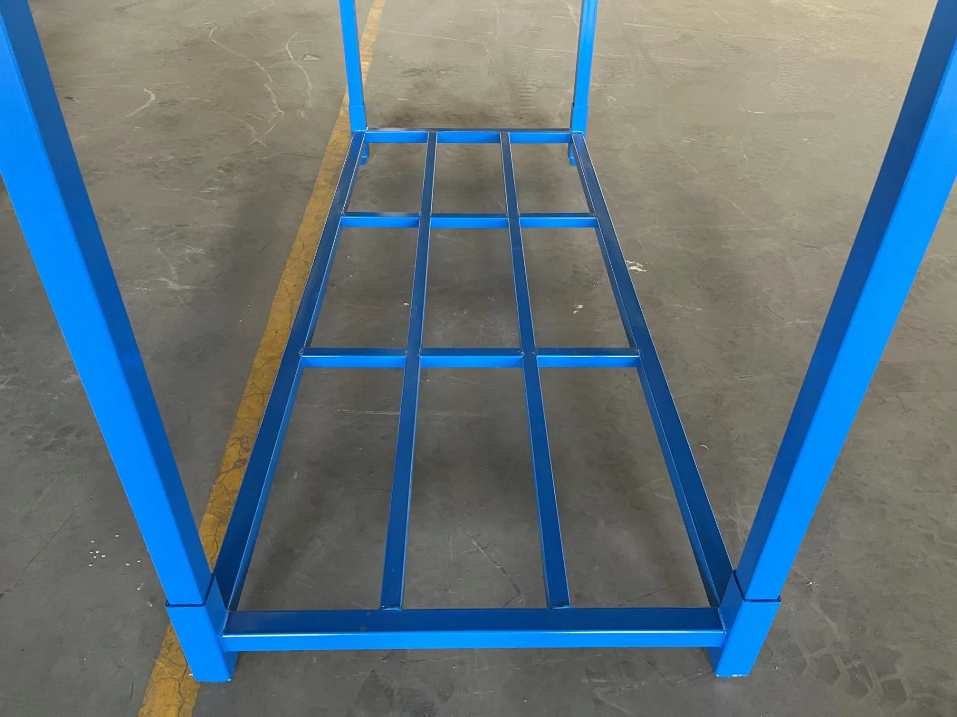 Powder Coating Tyre Display Storage Metal Stand Rack Pallet