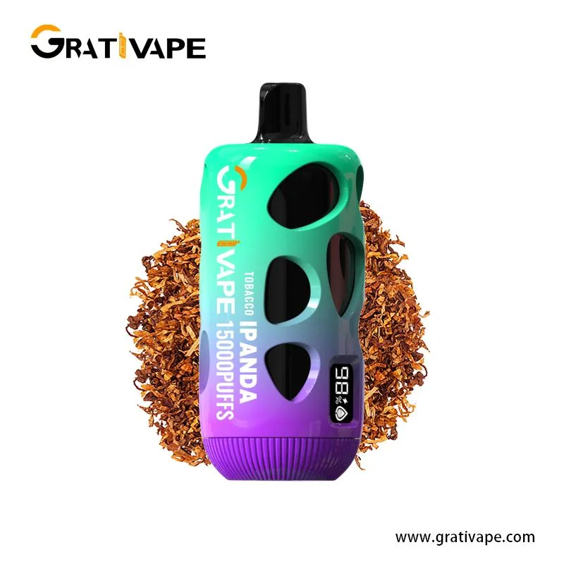 La bobina de malla Ipanda Grativape 15000/15K bocanadas comercio al por mayor e cigarrillos marca OEM Cigarrillo Electrónico Desechable Vape