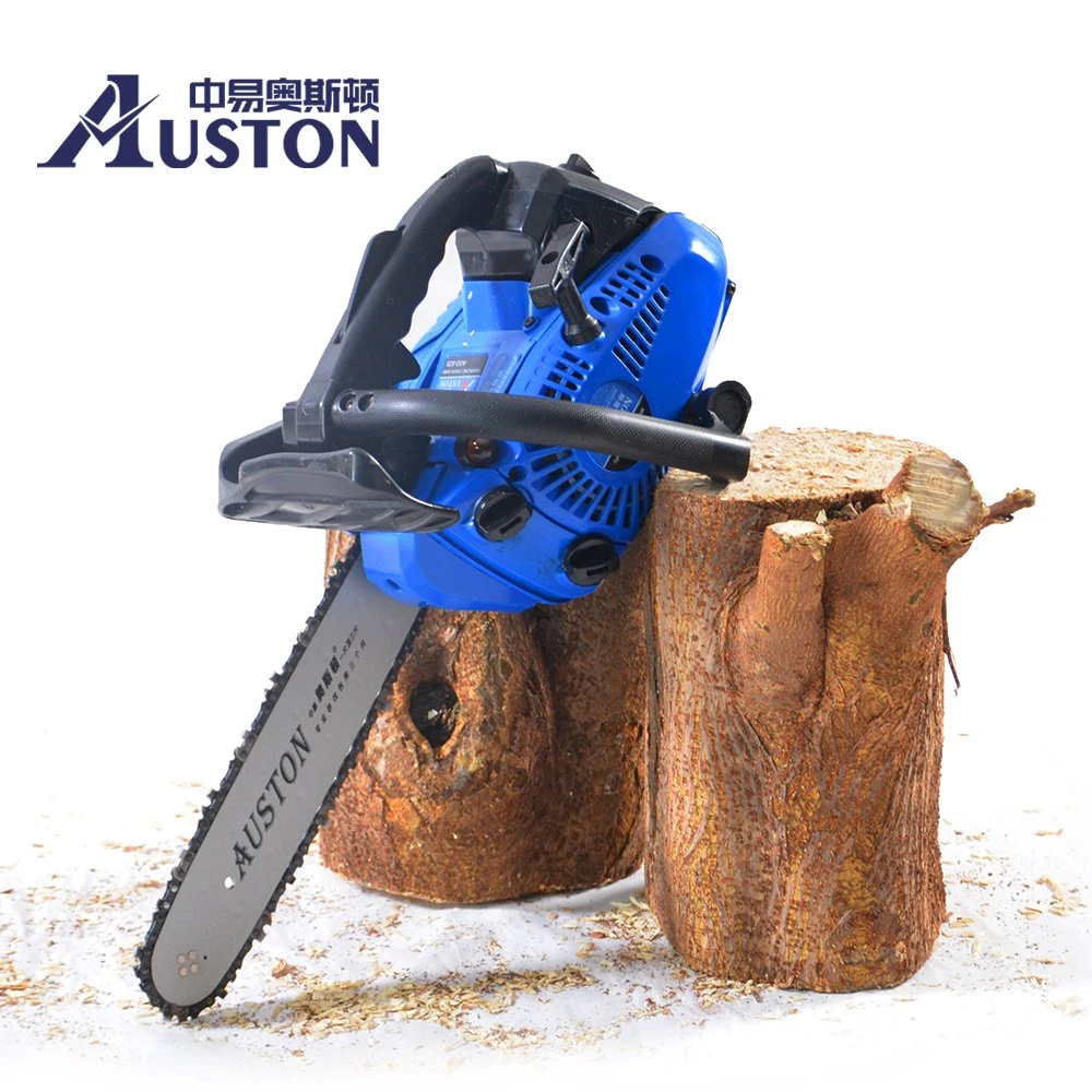 Best Quality Garden Tools Wood Cutting 25.4cc 2-Stroke Mini Gasoline Chain Saws Tiny Gas Powered Chainsaw