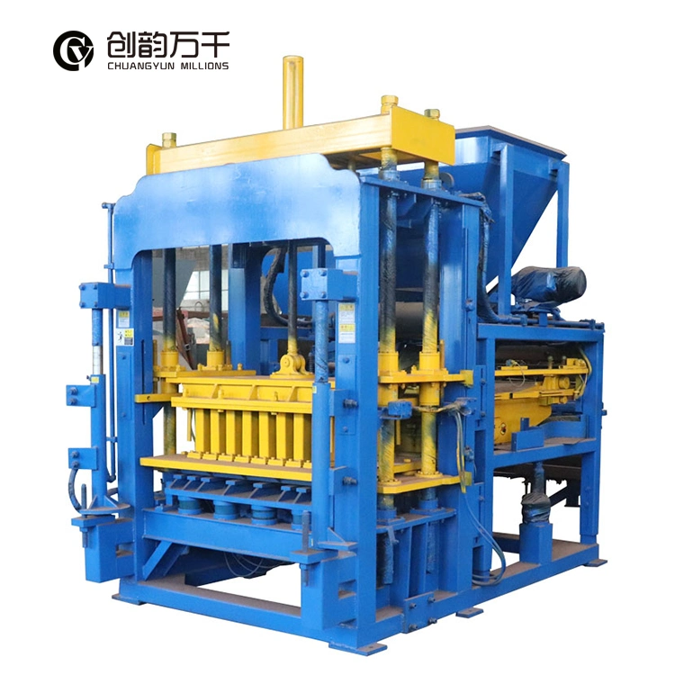 Qt4-15 Hydraulic Fully Automatic Block Making Production Line