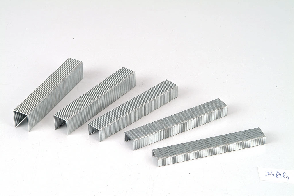 3/8" Crown, 23gauge, Galvanized Fine Wire Staples, (similar to BOSTITCH STCR2619 series)