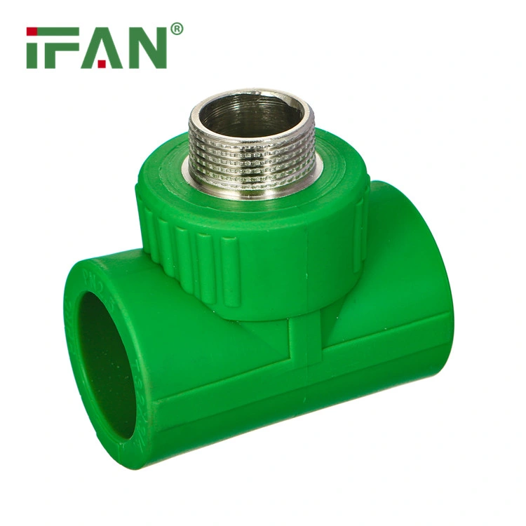 Ifan 20-110mm Plastic PPR Fittings Elbow Tee Polypropylene Brass PPR Pipe Fittings