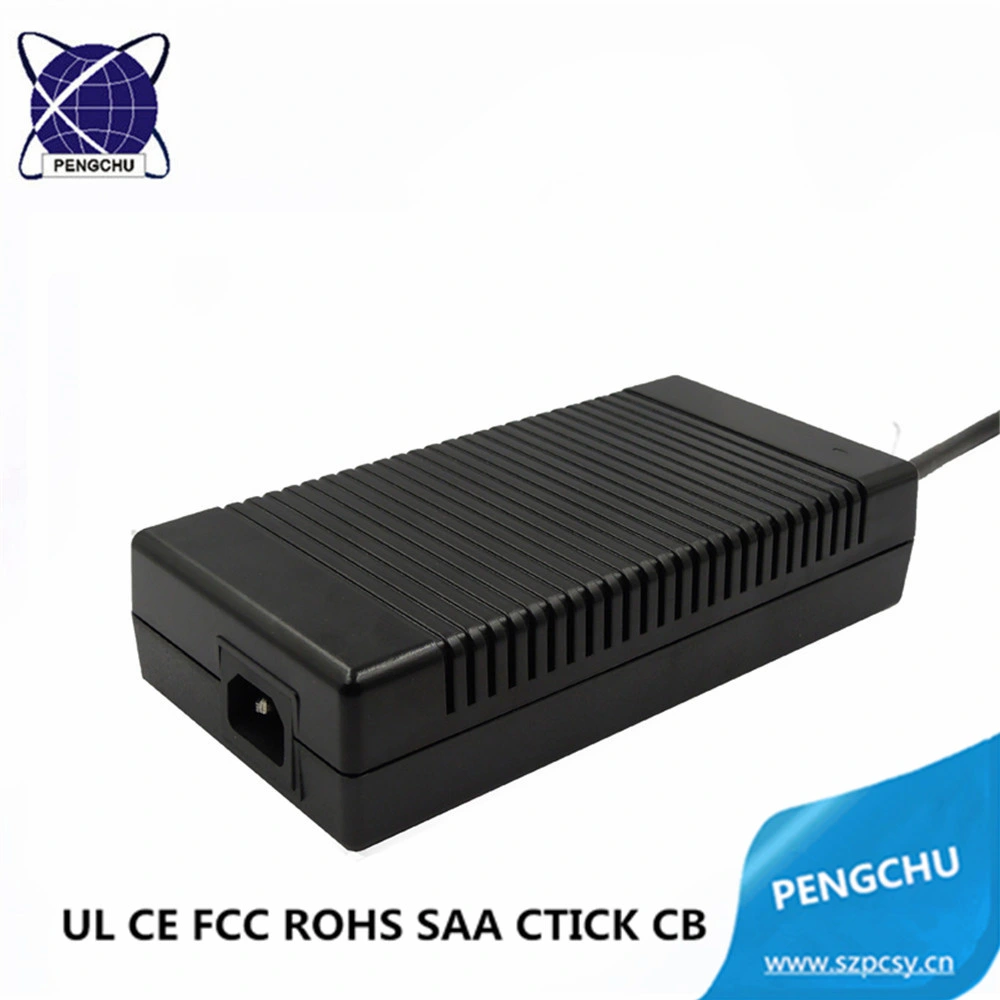 UL CE FCC RoHS SAA CB Listed24V 9.2A 220W AC DC Power Adapter/Power Supply with PFC Function