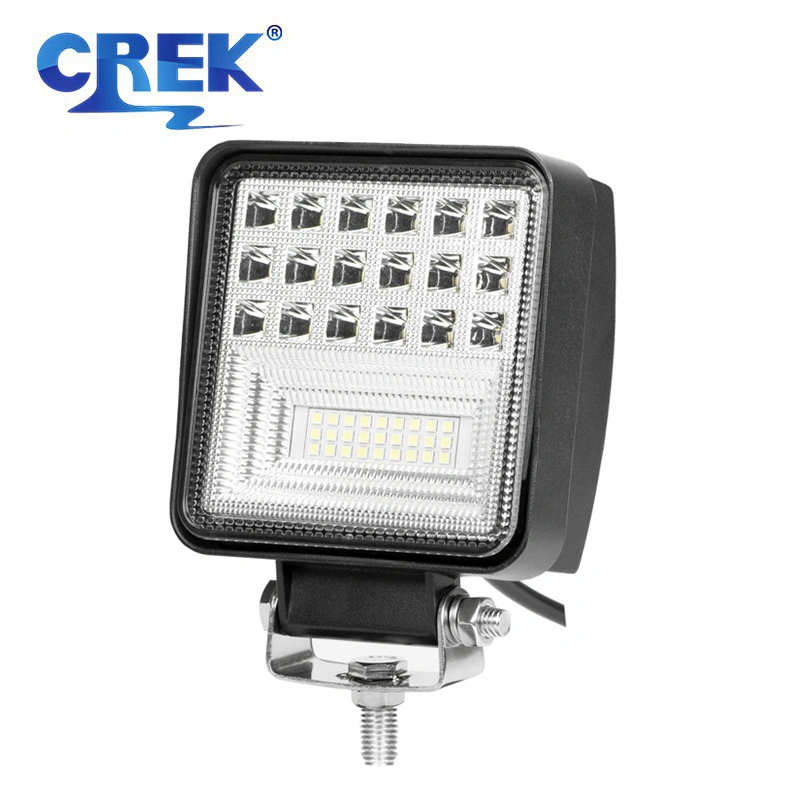 Carretilla elevadora de 4,3 pulgadas de piezas coches Offroad LED de luz de la conducción del trabajo de la luz automática