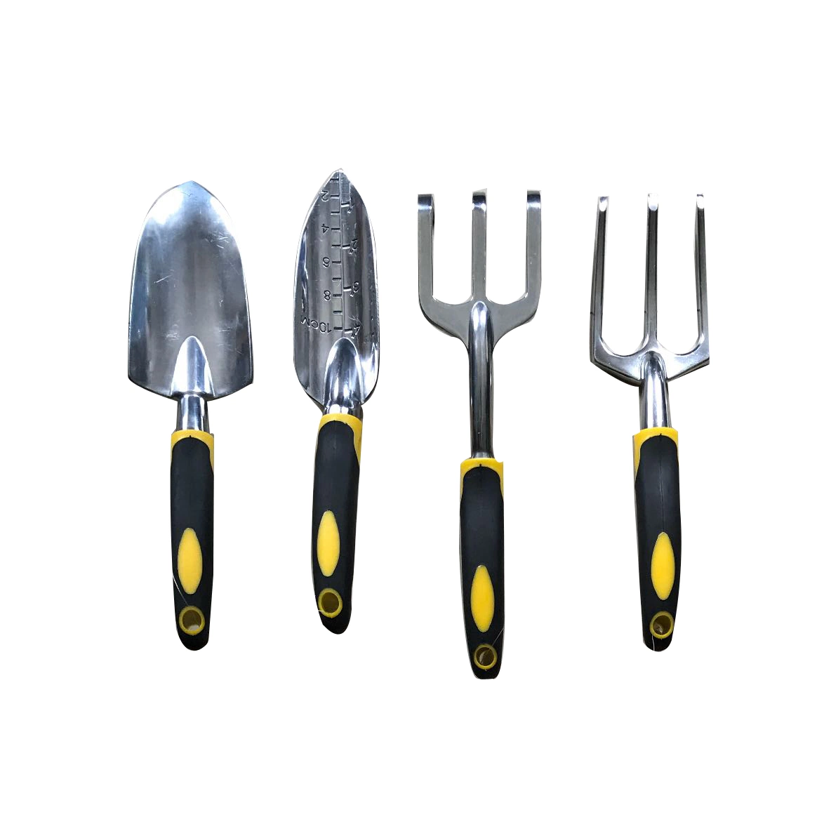 4 piezas Conjunto de herramientas de jardín de aluminio