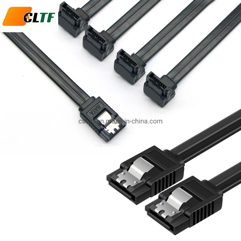 Custom High quality/High cost performance  Electronic Wire Harness OEM Sleeved SATA 7pin Cable Auto Cable Assemblies