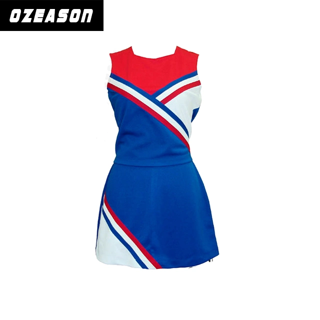 Summer New Custom Dance College Cheerleading Uniforms Sexy Girls Cheerleader Costume Skirt