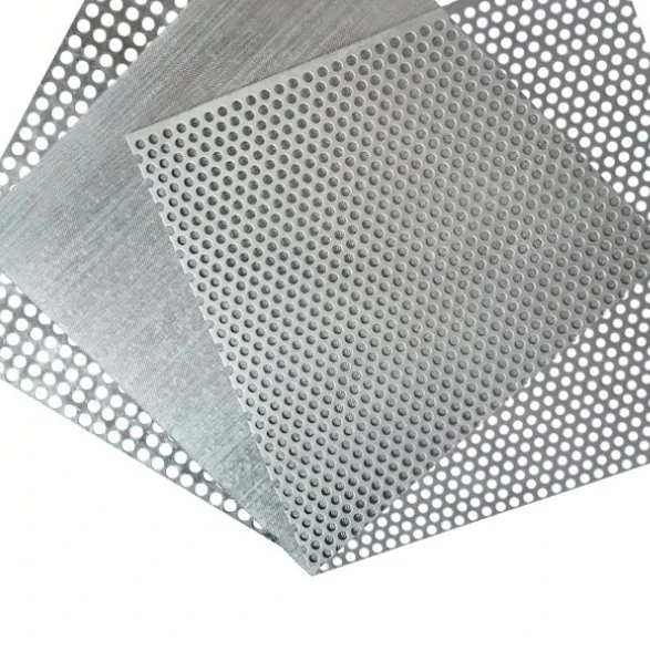 Hexagon Metal Perforated Panel Stainless Steel Aluminium Hole Punching Sheets