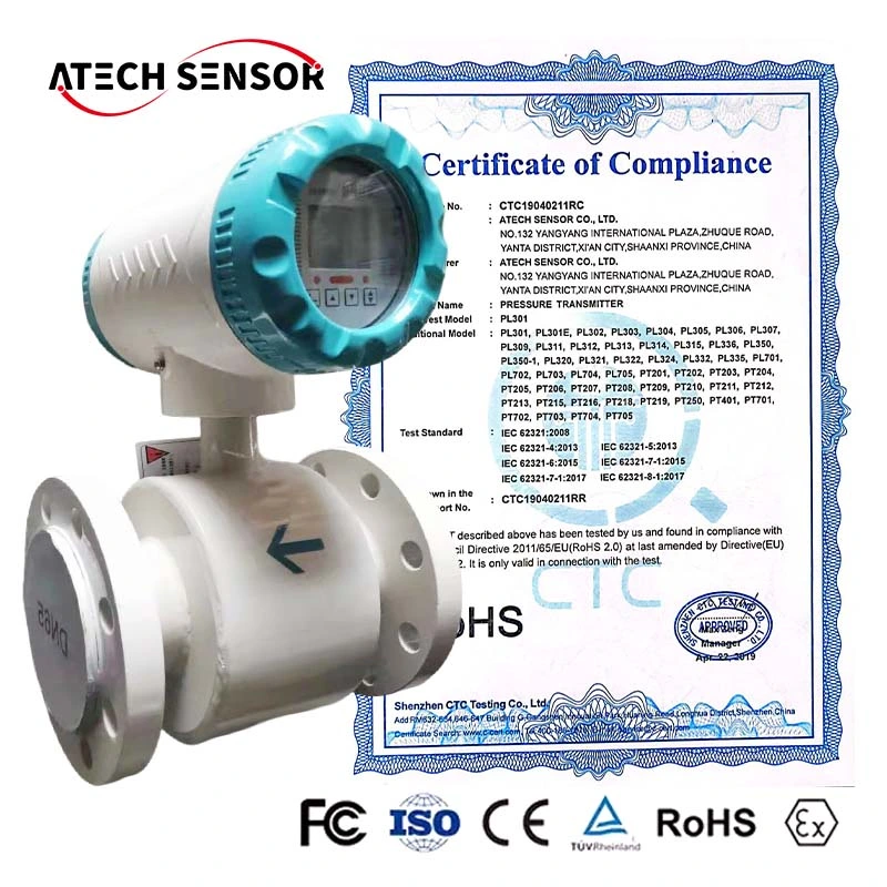 Zigbee Wireless Magnetic Weak Chemical Flow Meter Sensor Water Flow Meters Aoc Verticaal Gemonteerd Sulfur Dioksida Flowmeter